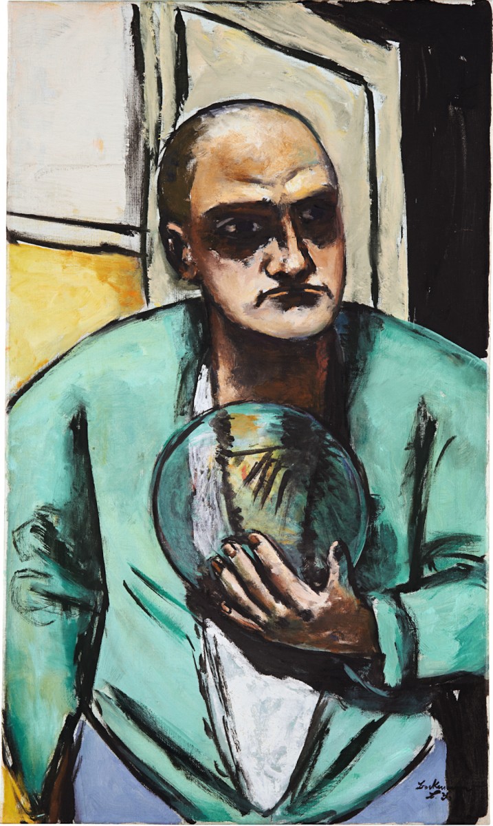 <b>Max Beckmann, Selbstbildnis mit Glaskugel, 1936, Hilti Art Foundation</b>