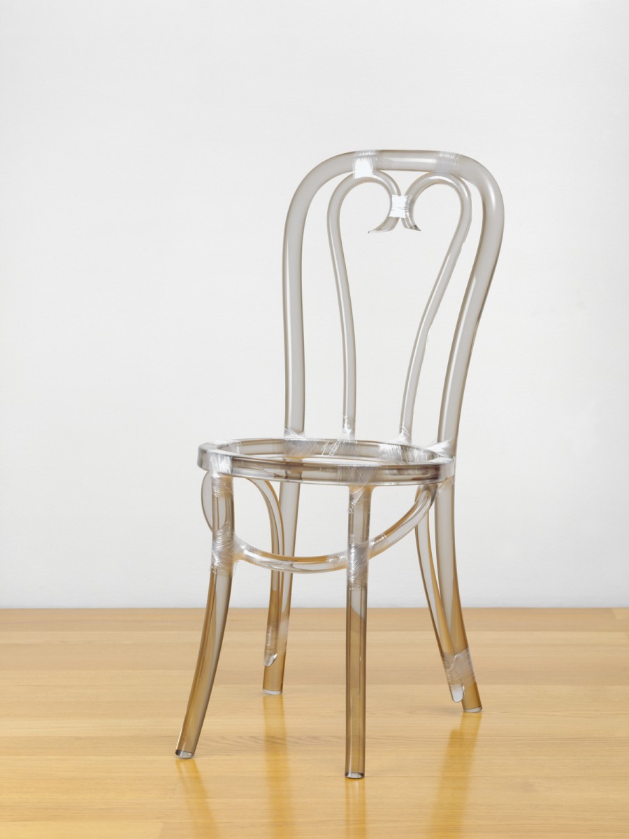 <b>Rita McBride, Chair (Smoked), 2003</b>