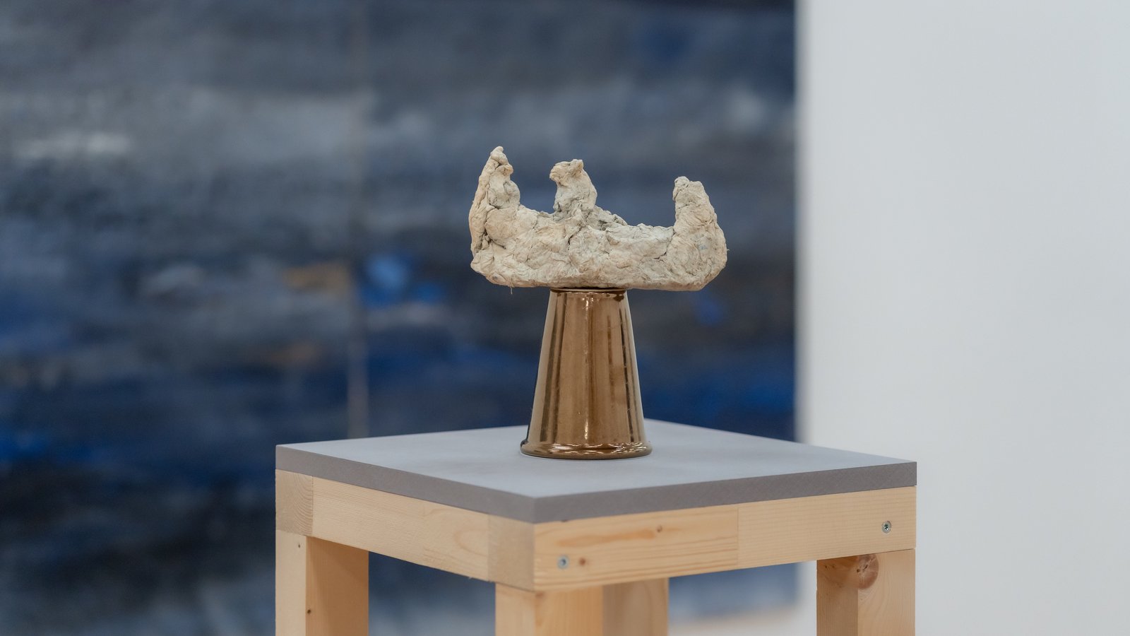 View of the exhibition "In the Context of the Collection: Evi Kliemand. Walking on Water"