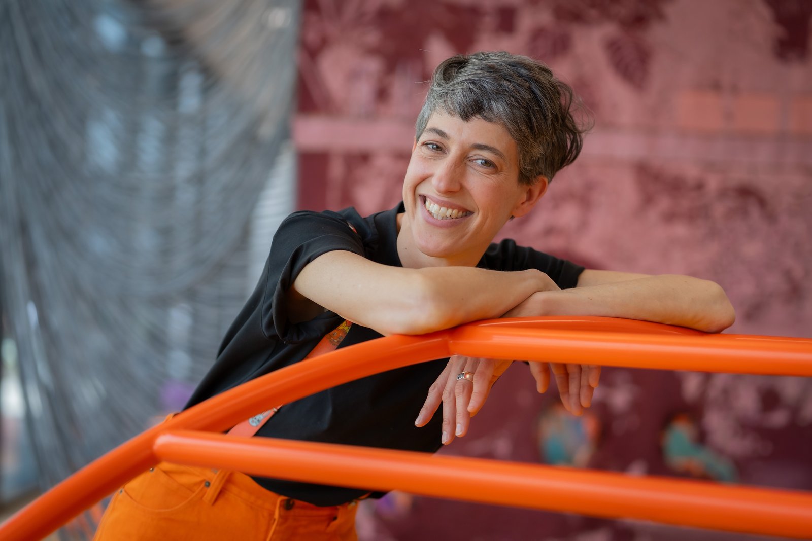 Portrait of the artist Mercedes Azpilicueta