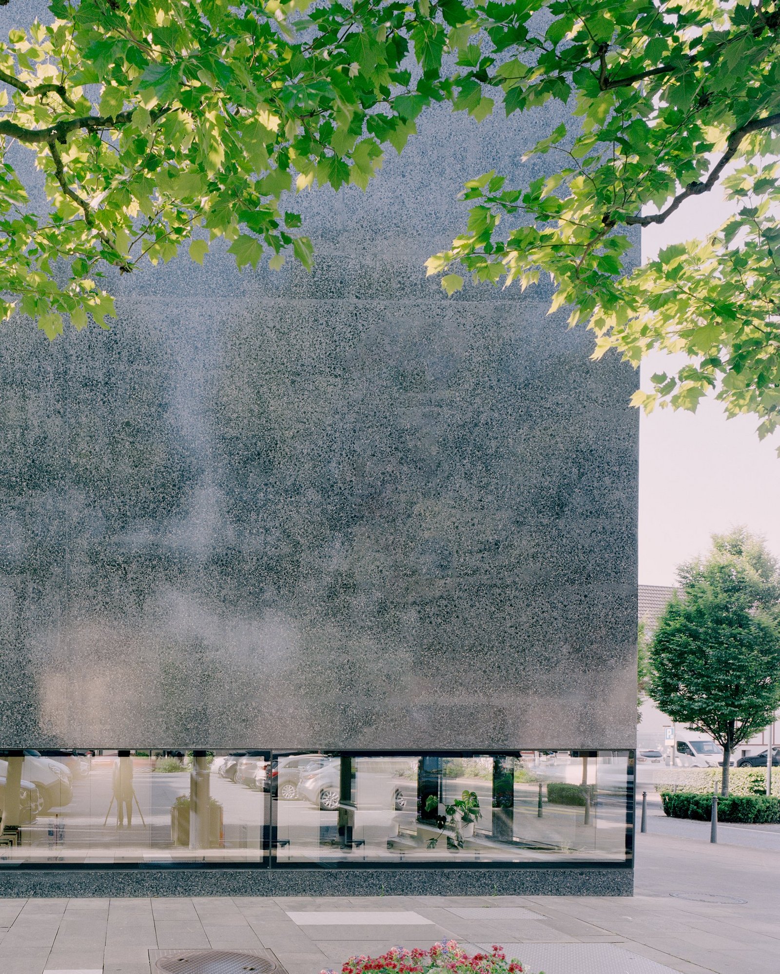 Außenansicht des Kunstmuseums Liechtenstein