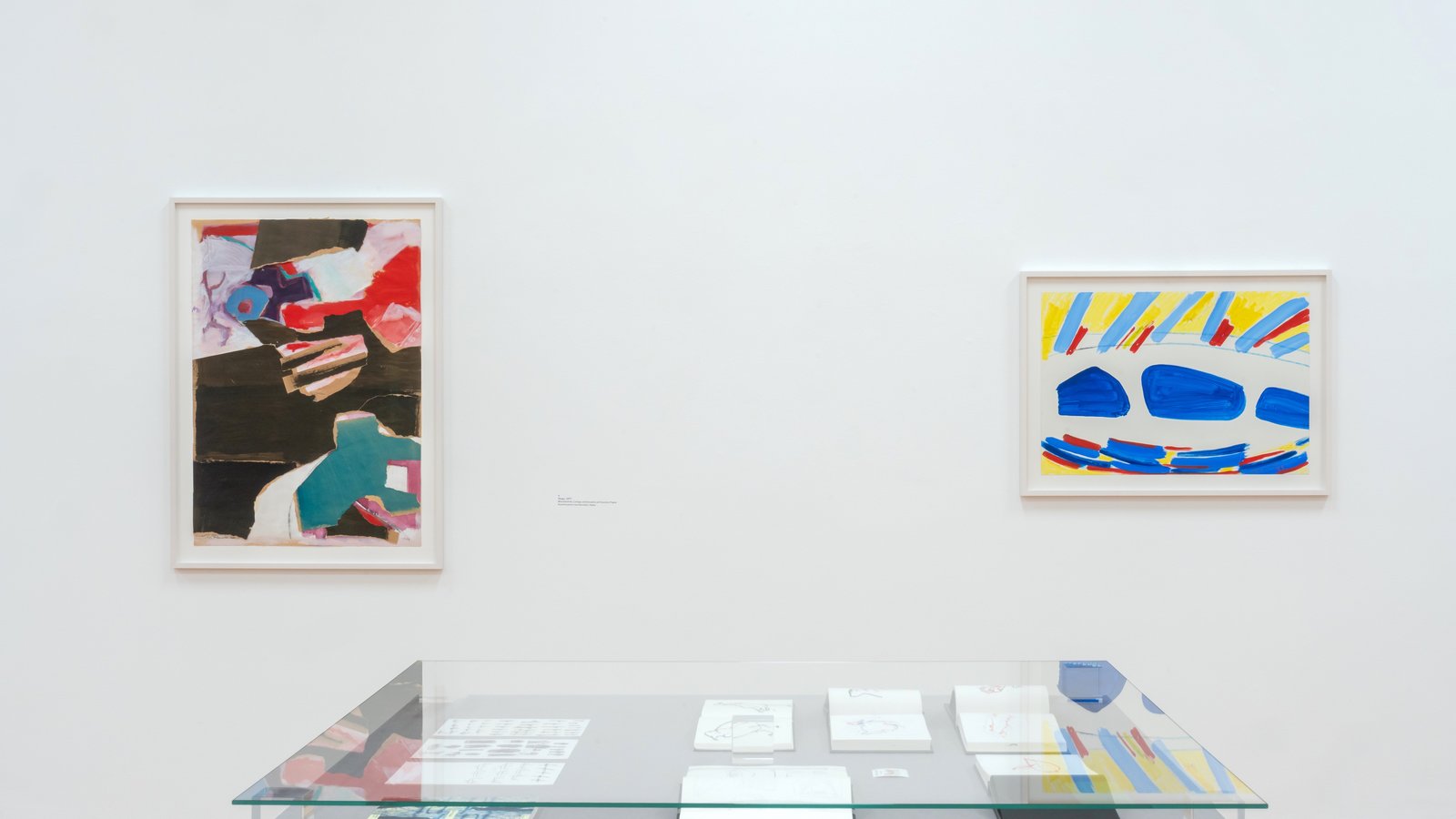 View of the exhibition "In the Context of the Collection: Evi Kliemand. Walking on Water"
