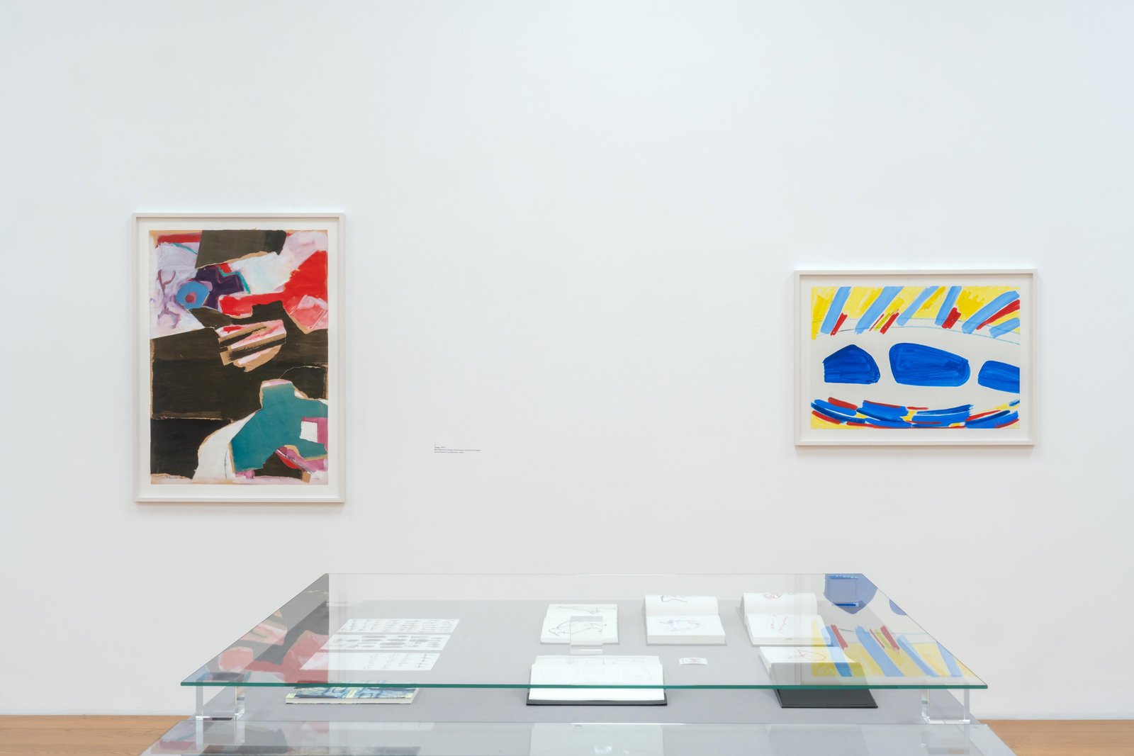 Ansicht der Ausstellung «Im Kontext der Sammlung: Evi Kliemand. Übers Wasser gehen»