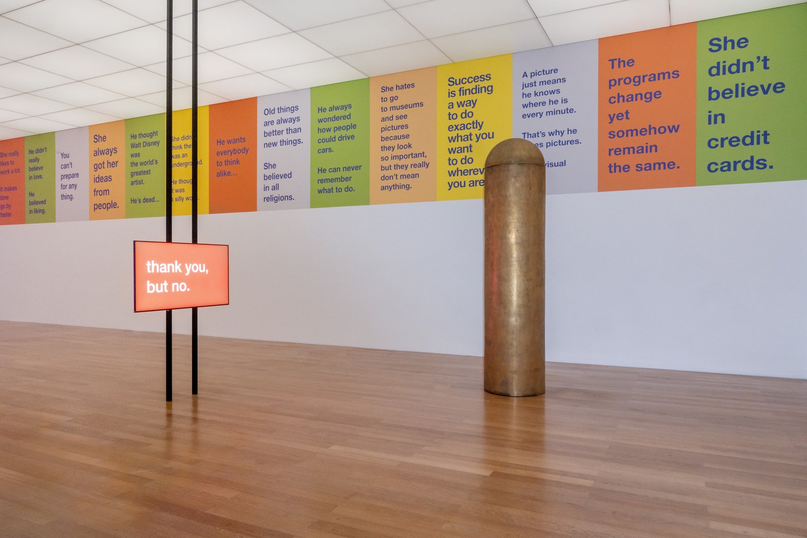 Exhibition view
