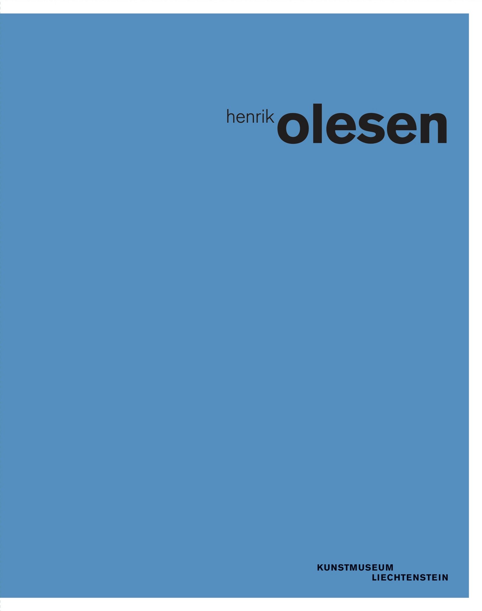 Cover der englischen Publikation from the collection: henrik olesen