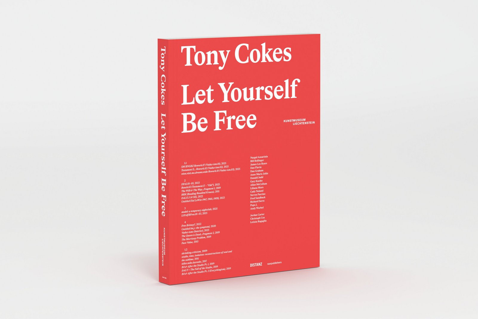 Catalogue "Tony Cokes. Let Yourself Be Free"
