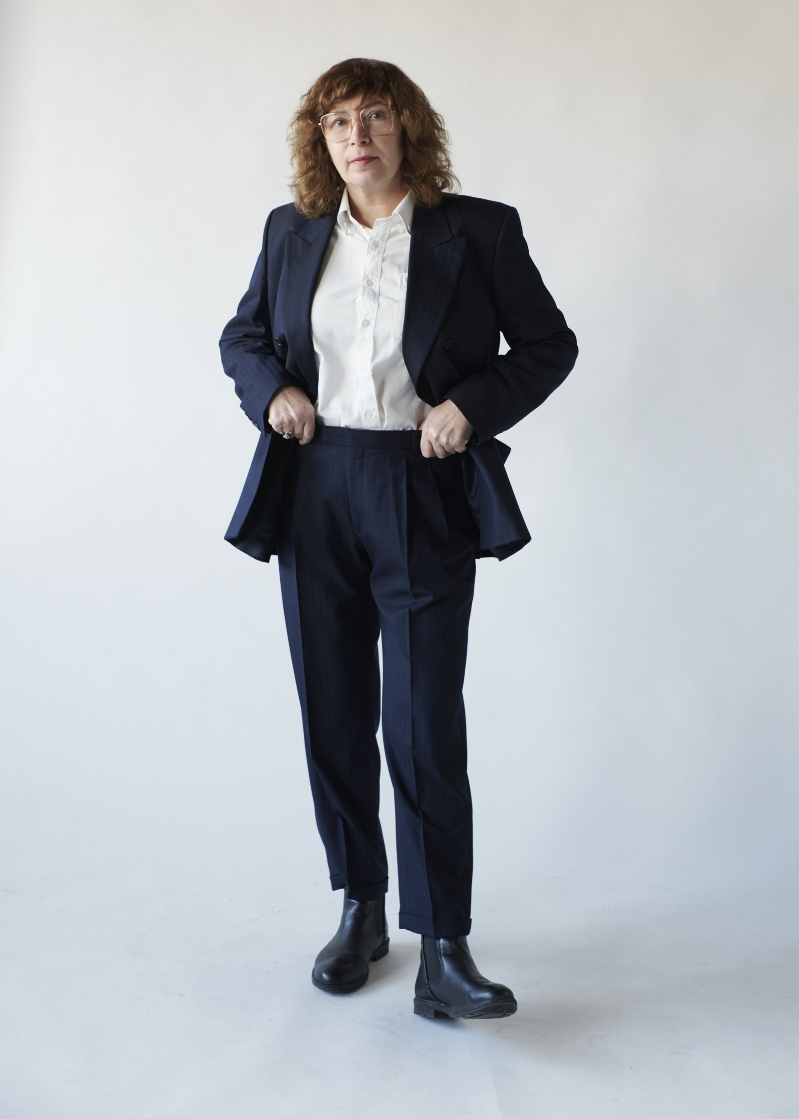 Portrait of the artist Anna Jermolaewa
