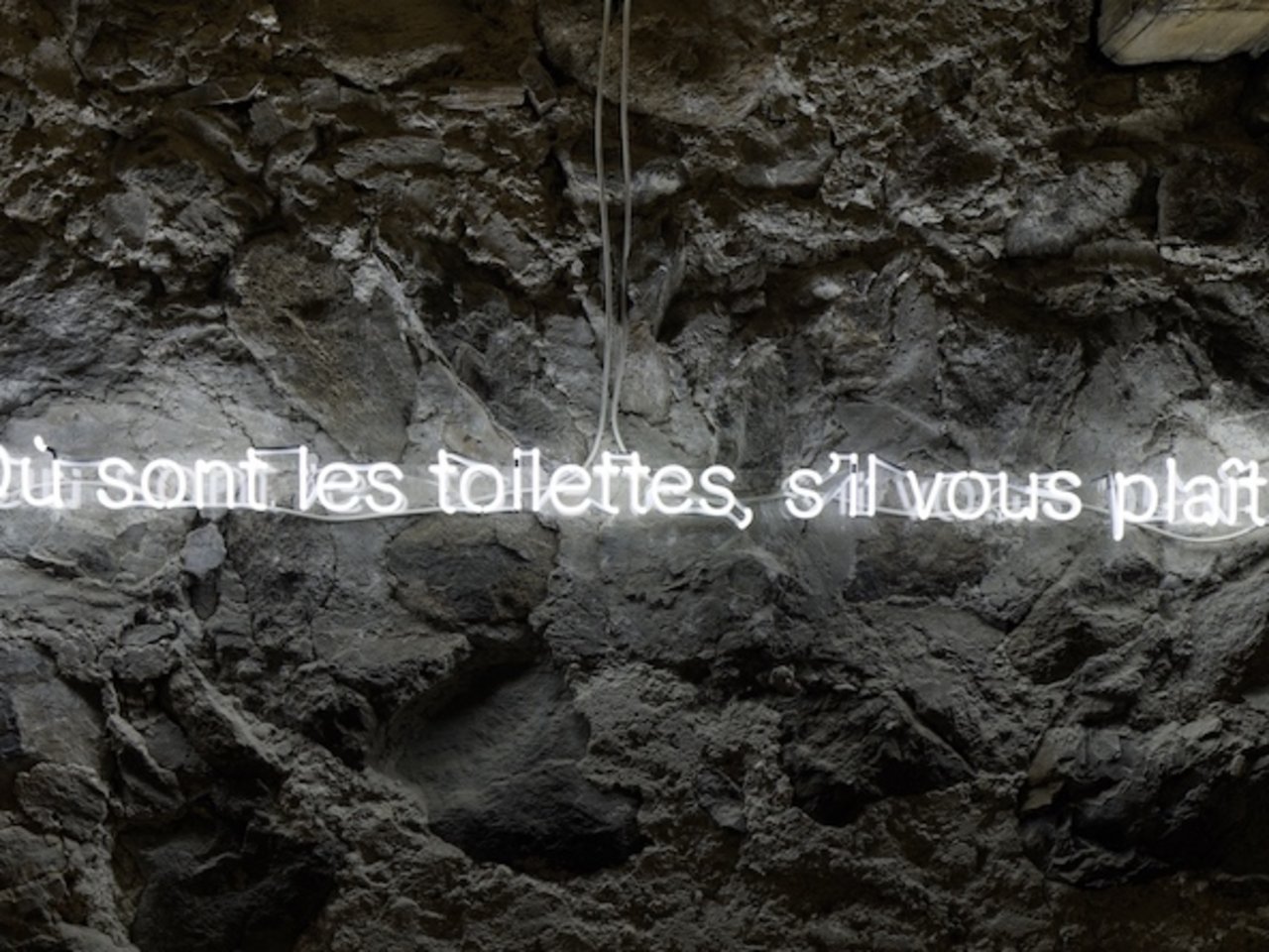 [Translate to Englisch:] Bethan Huws, Où sont les toilettes, s'il vous plaît?, 2018