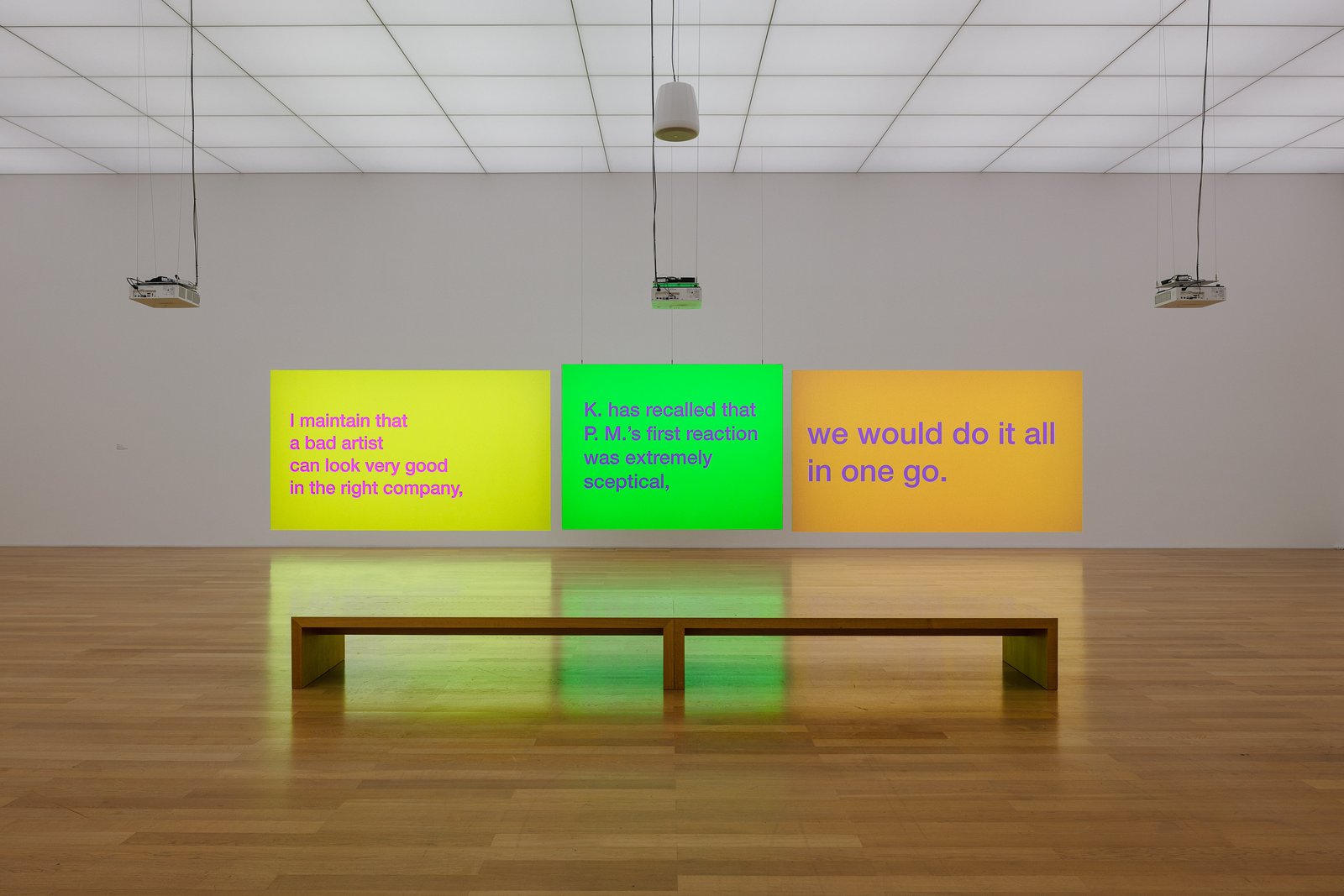 Exhibition view