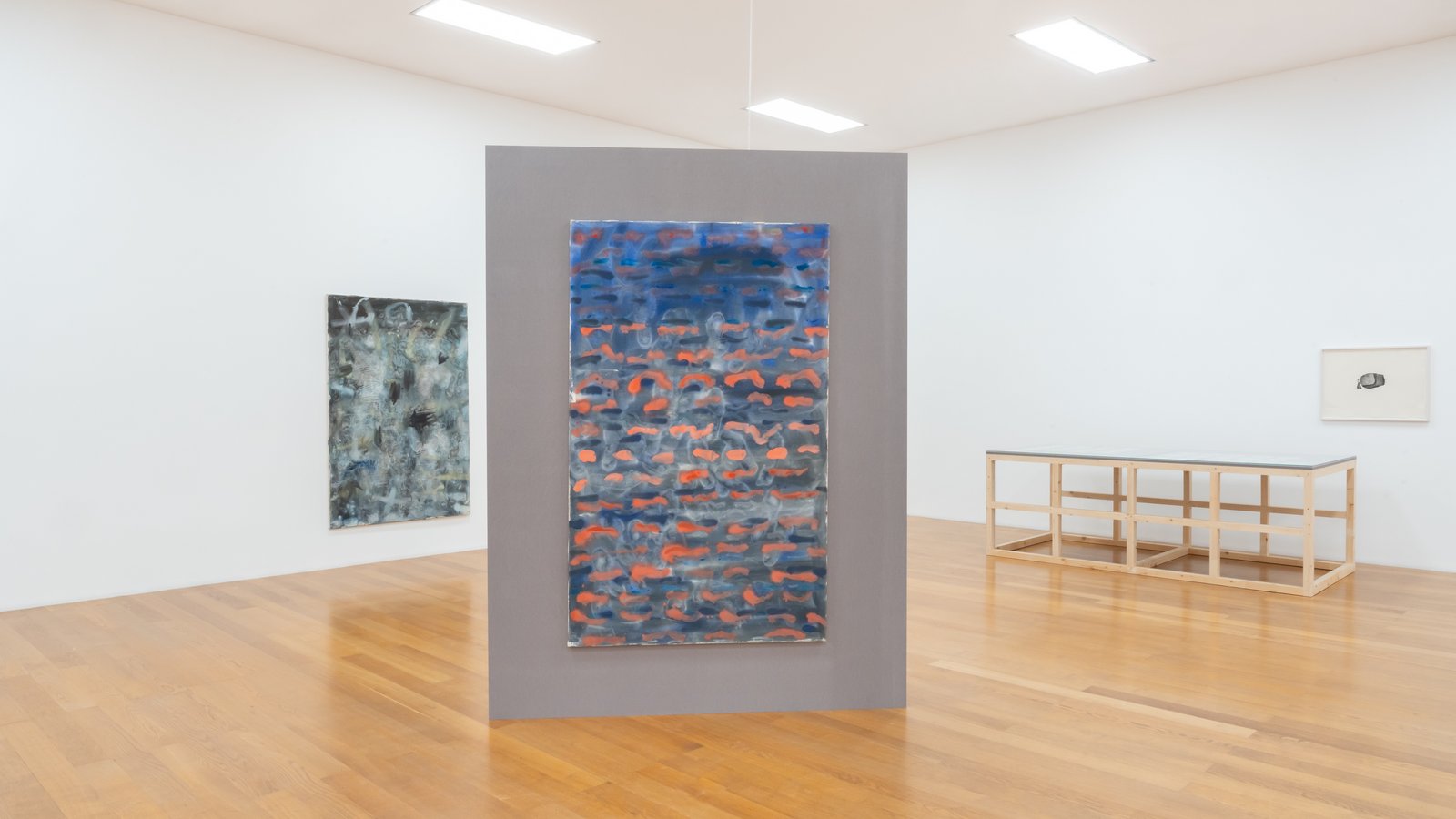 View of the exhibition "In the Context of the Collection: Evi Kliemand. Walking on Water"