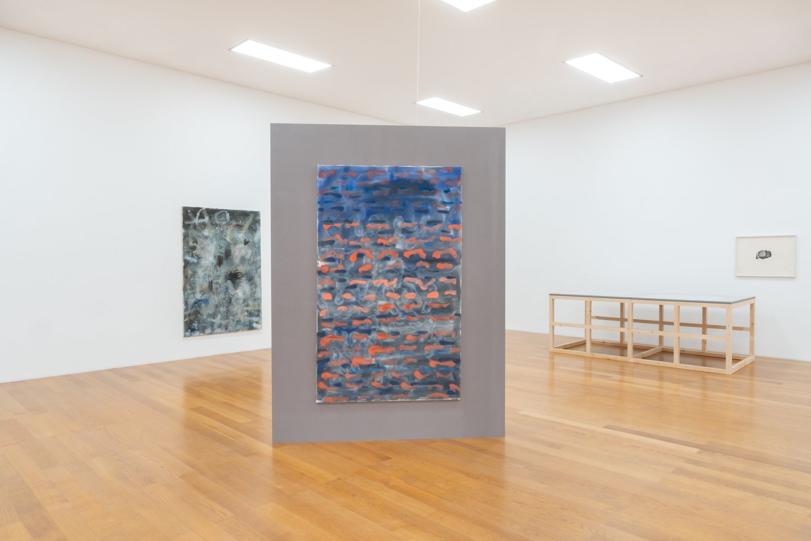 Ansicht der Ausstellung «Im Kontext der Sammlung: Evi Kliemand. Übers Wasser gehen»