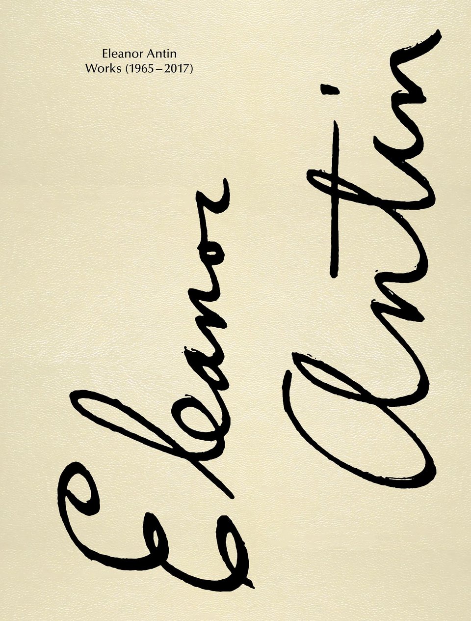Cover der Publikation zu Eleanor Antin