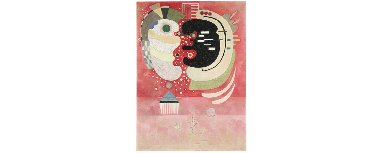 Ansicht der Arbeit «Entre Deux (Zwischen Zweien / In Between)» von Wassily Kandinsky
