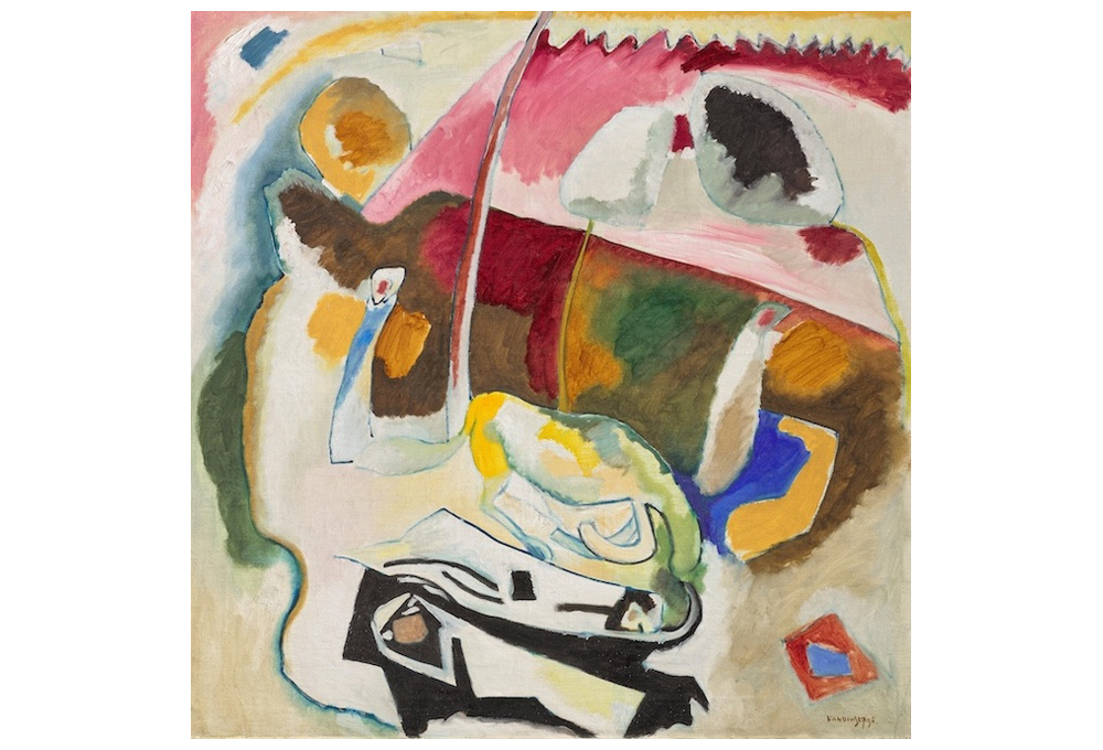 Das Werk "Improvisation 21" von Wassily Kandinsky aus der Sammlung der Hilti Art Foundation